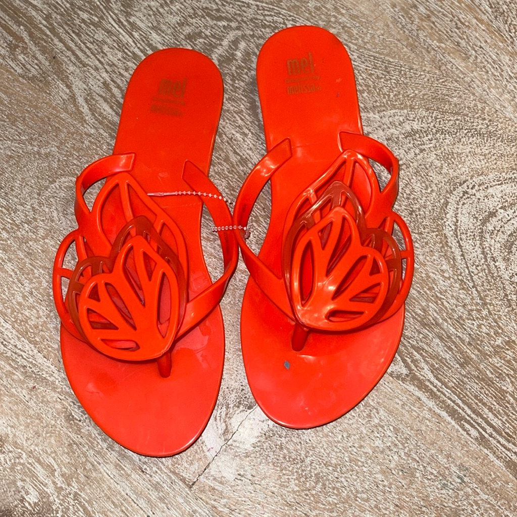 Mel By Melissa Mel Butterfly Flip Flop Sandals